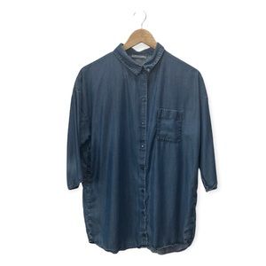 COS Collared Tencel Button Down Shirt